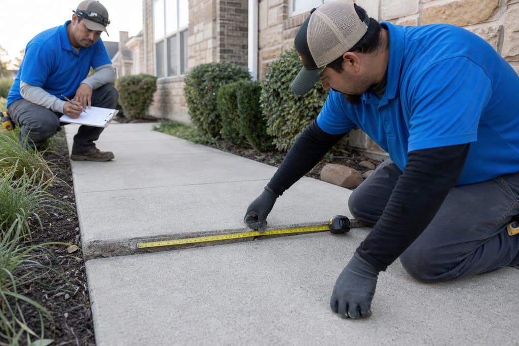 Panel measurement photo
